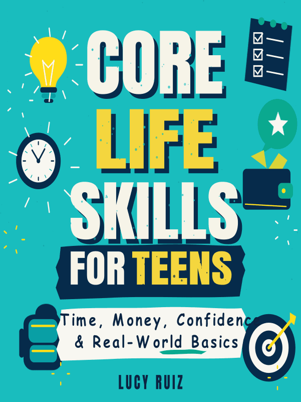 Core Life Skills for Teens cover template preview