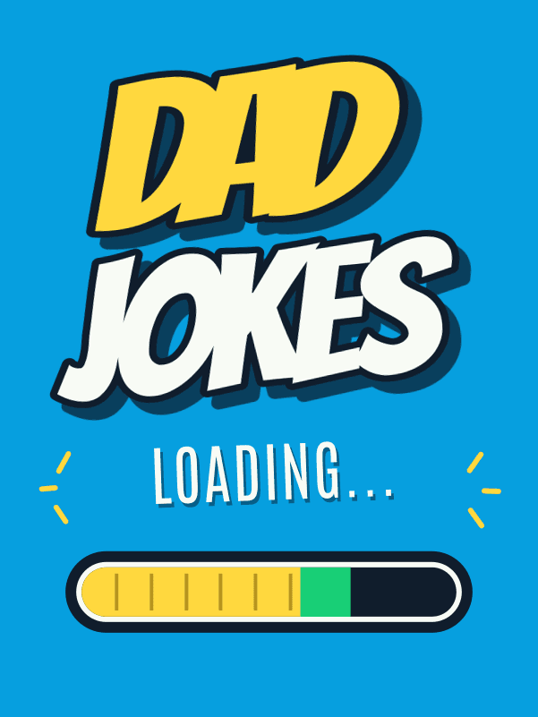 Dad Jokes Loading... cover template preview