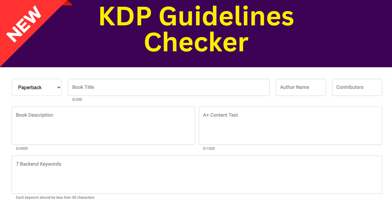 KDP Guidelines Checker