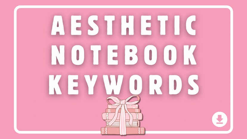 Aesthetic Notebook Keywords for Amazon KDP