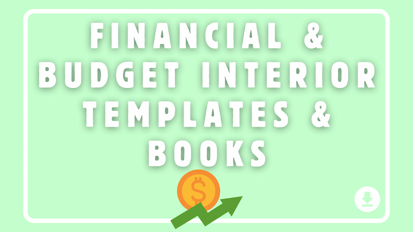 Financial & Budget Interior Templates & Books Bundle for KDP