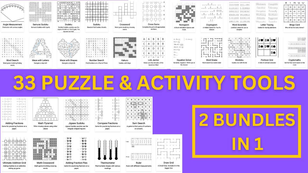 All Puzzle Tools Bundle