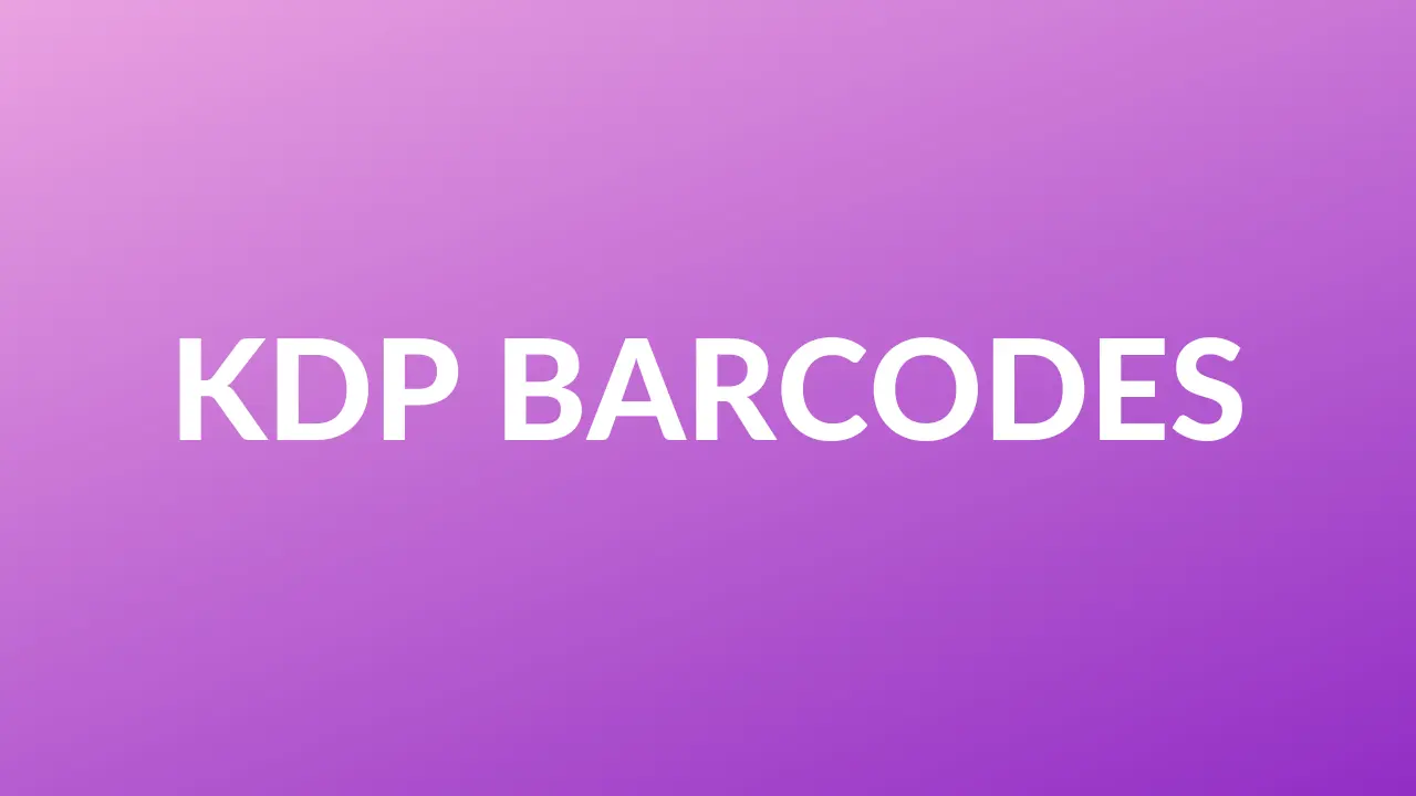 KDP Barcodes