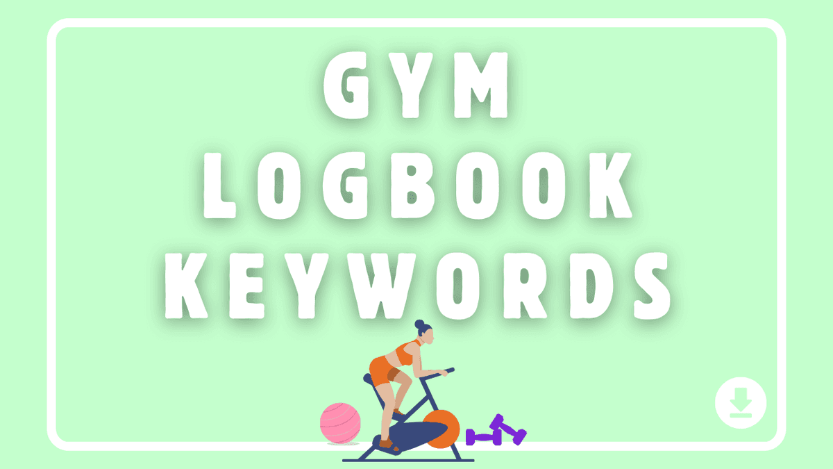 Gym Logbook Keywords